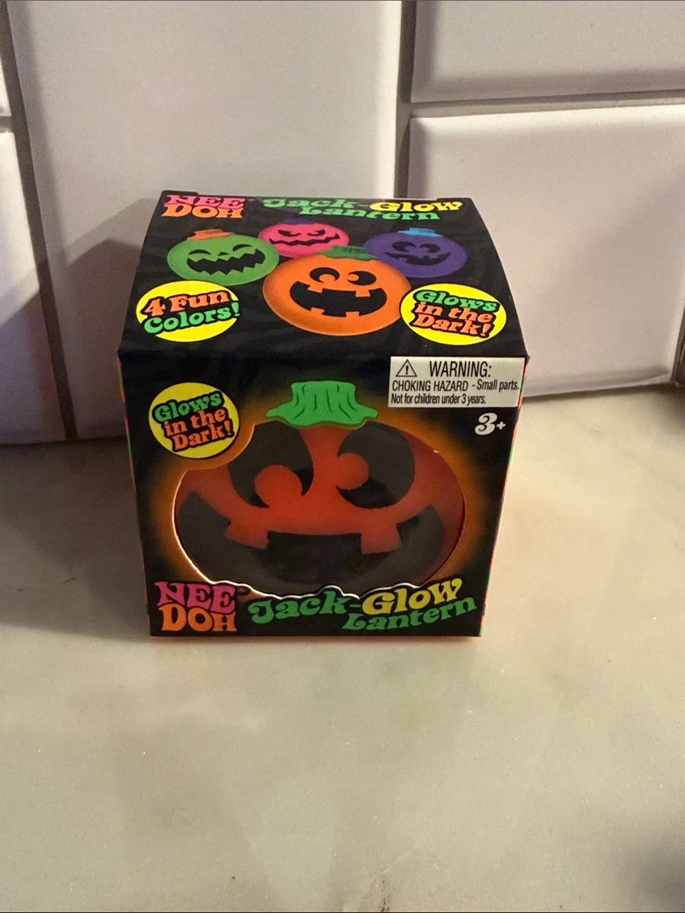Jack-Glow Lantern Kids Toy — Orange Glow Pumpkin